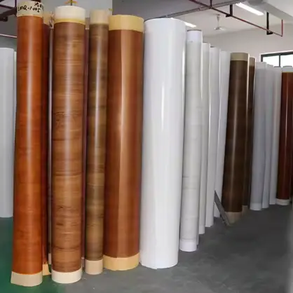 I-PVC Wood Ifilitha yefilimu ye-vinyl kunye nefenitshala